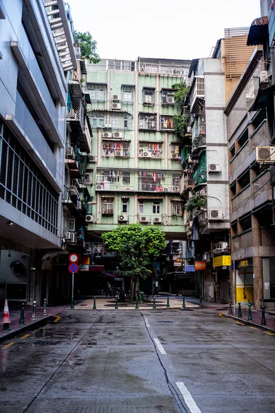 Cina Macao Street View All Ingresso Del Mercato — Foto Stock