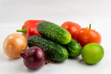 Bahçe manzaralı sebzeler