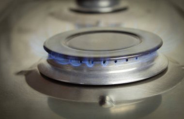 Mavi ateşli gaz ocağı