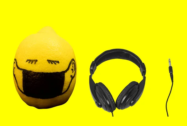 Headphones with Cord and Isolated Objects