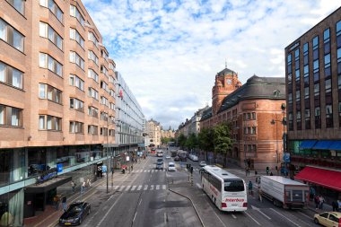Stockholm şehir trafiği