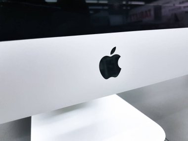 İmaj bilgisayarında Apple işareti