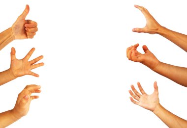 el hareketleriyle ilgili koleksiyon