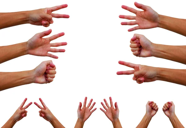Collection Hand Gesture — Stock Photo, Image