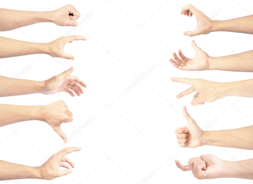 collection about hand in gesture