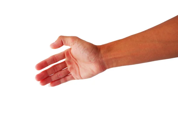 Hand Reach Out Shake Hand — Stock Photo, Image