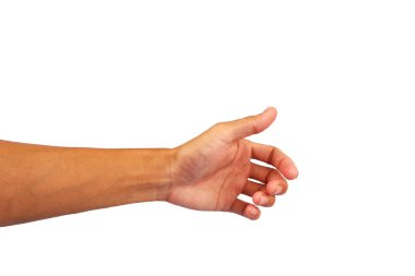 El sıkışmak için uzan.