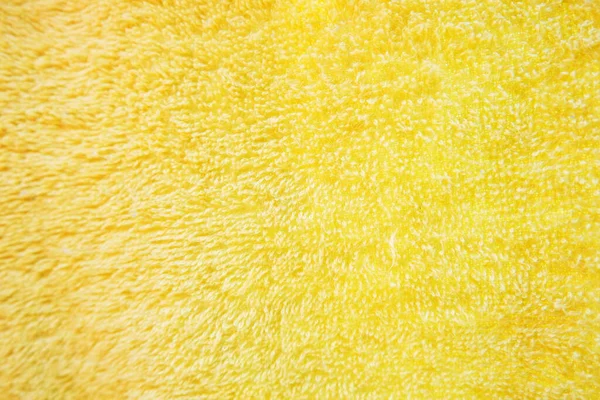 Textur Oberfläche Des Gelben Handtuchs — Stockfoto