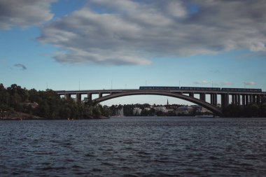 Cityscape bakış. manzara, Stockholm, İsveç.