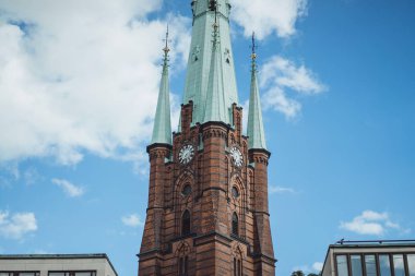 Cityscape bakış. manzara, Stockholm, İsveç.