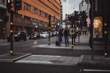 Cityscape bakış. manzara, Stockholm, İsveç.