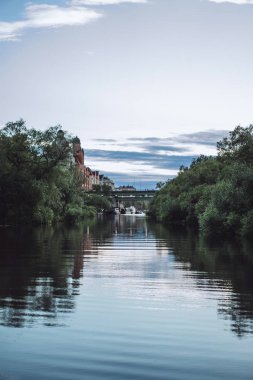 Cityscape bakış. manzara, Stockholm, İsveç.