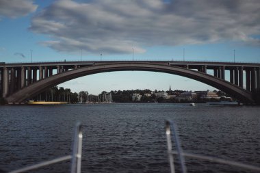 Cityscape bakış. manzara, Stockholm, İsveç.