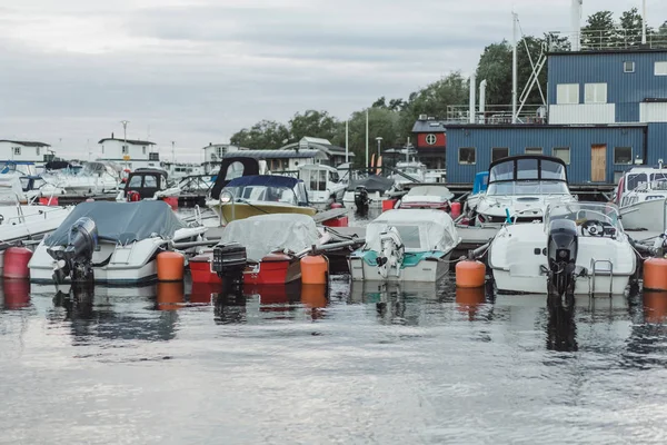 Yacht Port Stockholm Sweden — Stock Photo, Image