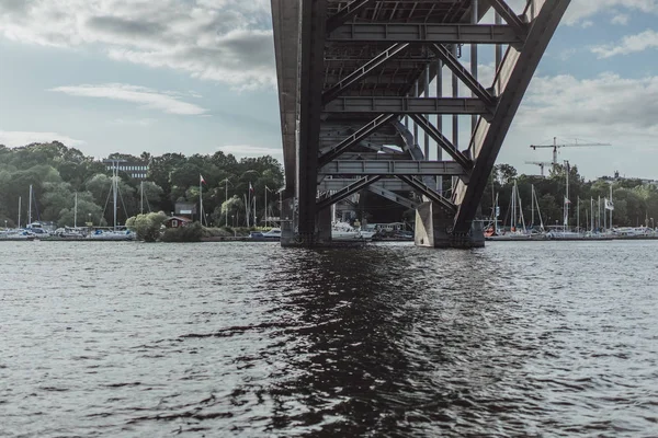 Вид Городской Пейзаж Пейзажи Стокгольма Швеция — стоковое фото