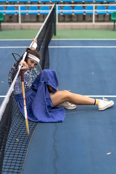 Fiatal Teniszezik — Stock Fotó