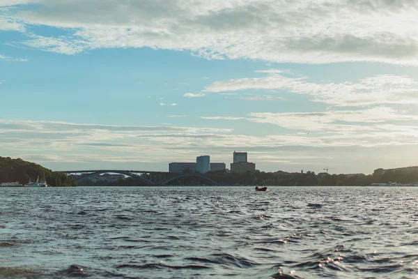 Cityscape bakış. manzara, Stockholm, İsveç.