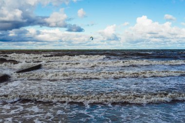 soğuk Baltık Denizi kiting
