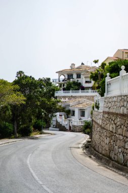 Güney İspanya'nın küçük bir kasabasında rahat sokaklarında. Andalusia.