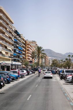 Güney İspanya'nın küçük bir kasabasında rahat sokaklarında. Andalusia.