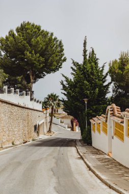 Güney İspanya'nın küçük bir kasabasında rahat sokaklarında. Andalusia.