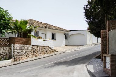 Güney İspanya'nın küçük bir kasabasında rahat sokaklarında. Andalusia.