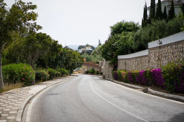 Gemütliche Straßen Einer Kleinen Stadt Süden Spaniens Andalusien — Stockfoto