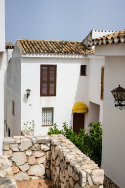Güney İspanya'nın küçük bir kasabasında rahat sokaklarında. Andalusia.