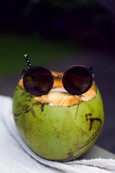 Coco Gafas Sol Vacaciones — Foto de Stock