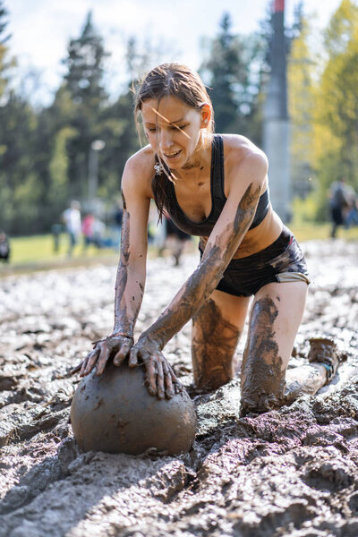 Bison Race - Obstacle Race, Sports Competition, Belarus, May 2019