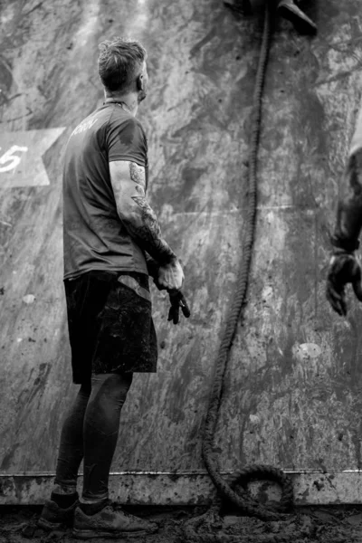 Bison Race Obstacle Race Sports Competition Belarus May 2019 — Stock Photo, Image