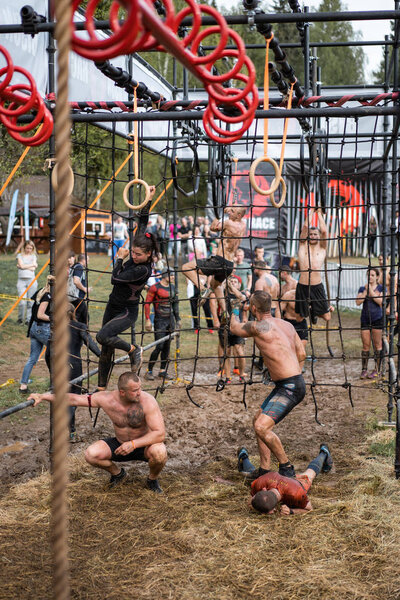 Bison Race - Obstacle Race, Sports Competition, Belarus, May 2019