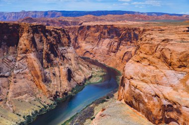 Horseshoe Bend in Arizona United States of America clipart