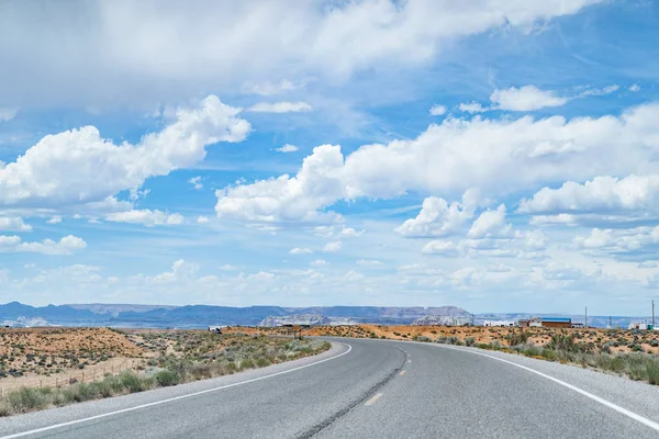 Camino Arizona Viaje Por Carretera Los Estados Unidos — Foto de Stock