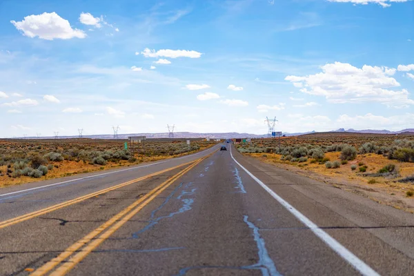 Дорога Арізоні Дорожня Поїздка Сполучених Штатів — стокове фото