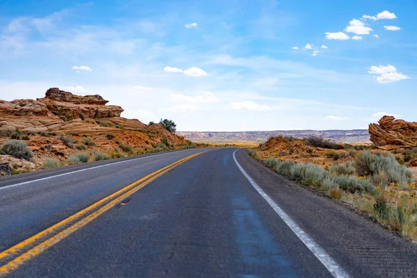 Camino Arizona Viaje Por Carretera Los Estados Unidos —  Fotos de Stock