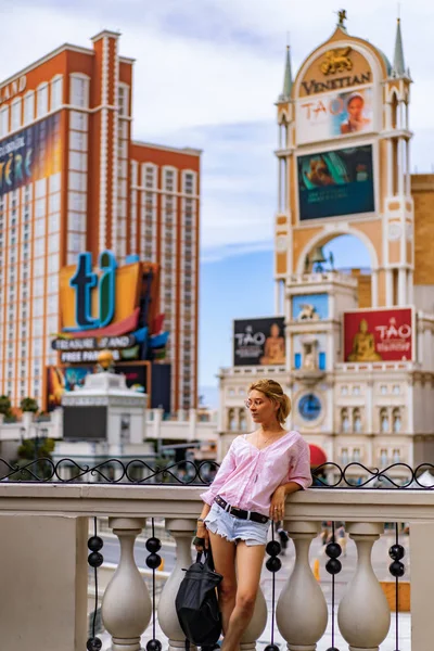 Chica Las Vegas Venice Miniatura —  Fotos de Stock