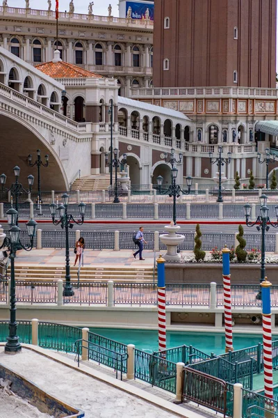 Las Vegas Vue Sur Ville Venise Miniature — Photo