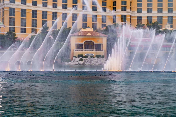 Singing Fountains Bellagio Las Vegas — Stock Photo, Image