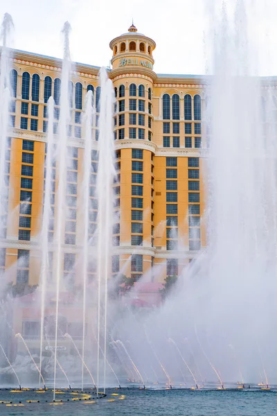 Sjungande Fontäner Bellagio Las Vegas — Stockfoto