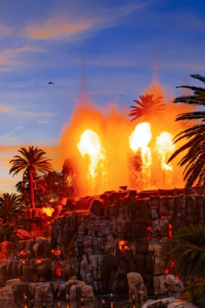 Mirage Volcano Show Las Vegas — Photo