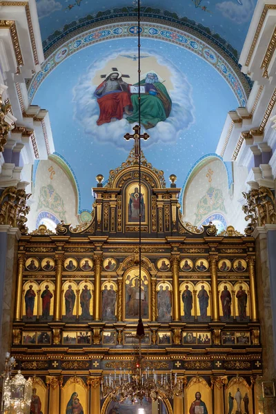 Orthodoxe Kirche Innenraum Wandmalerei Malerei — Stockfoto