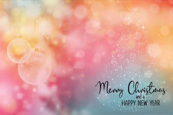 Christmas New Year Holiday Background — Stock Photo, Image