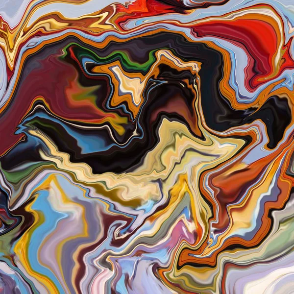 Vibrante multi colorido efeito de mármore abstrato fundo borrado . — Fotografia de Stock