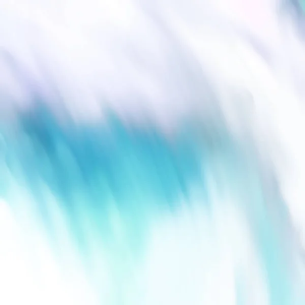 Blue & Cyan abstrakter Bewegungseffekt verschwommener Hintergrund. — Stockfoto