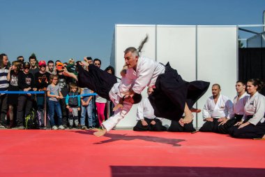Aikido açık hava antrenmanı