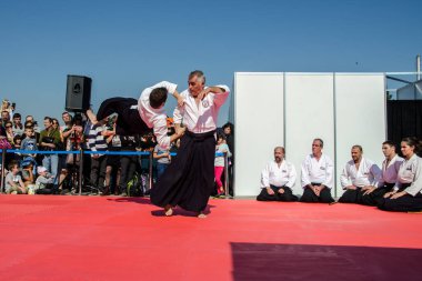 Aikido açık hava antrenmanı