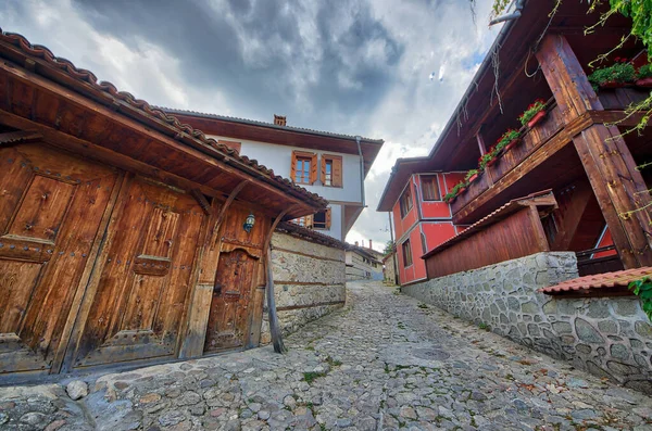 Strada veche din Koprivshtitsa Imagini stoc fără drepturi de autor
