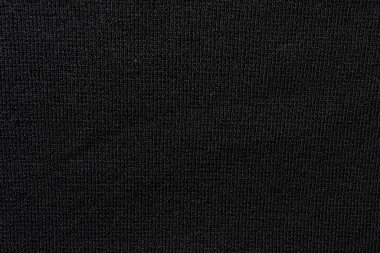 Siyah Viscose ve Naylon kumaş arka plan yüksek çözünürlüklü doku