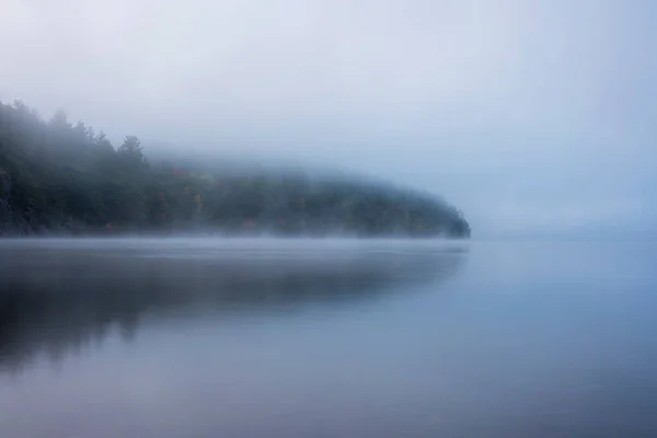 Mañana Brumosa Naturaleza Canadiense — Foto de Stock